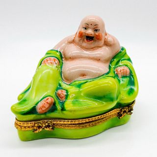 Buddha - Limoges Trinket Box