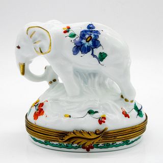 Elephant - Limoges Trinket Box