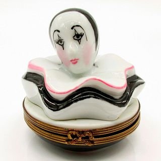 Pierrot - Limoges Trinket Box