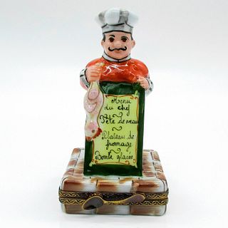 The French Chef - Limoges Trinket Box