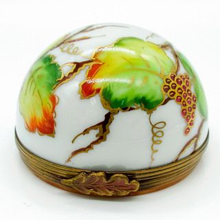 Wine and Fromage - Limoges Trinket Box