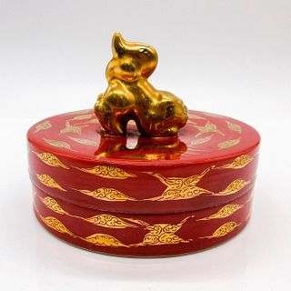 Japanese Trinket Box, Lion Dog