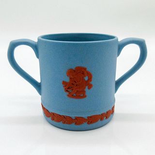 Wedgwood Pale Blue Jasperware, Mini Loving Cup