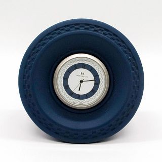 Wedgwood Jasperware Cobalt Blue Desk Clock