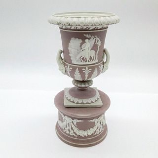 Wedgwood Miniature Jasperware Urn with Base