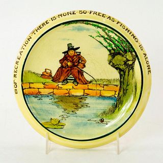 Royal Doulton Series Ware Trivet Plate, The Gallant Fishers