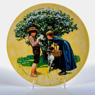 Vintage Knowles Collector Plate, Easter 6853B