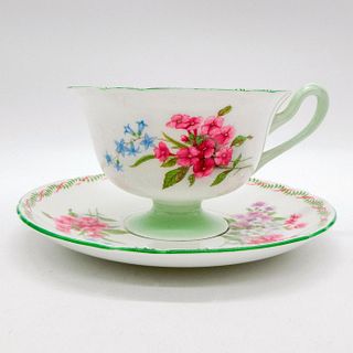 2pc Shelley England Gainsborough Cup and Saucer, Stocks