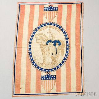 George Washington Commemorative Textile