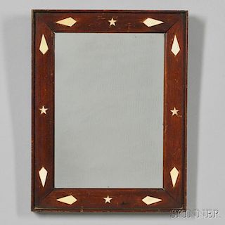 Geometric and Star-inlaid Mirror