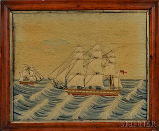Woolwork Nautical Scene