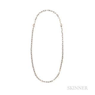 Cartier 18kt White Gold Necklace and Bracelet