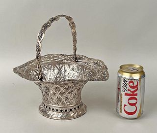 Continental Silver Swing Handle Basket