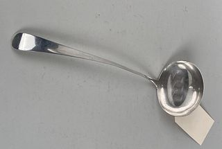 English Sterling Silver Punch Ladle
