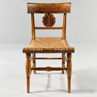 Painted and Gilded Fancy Chair