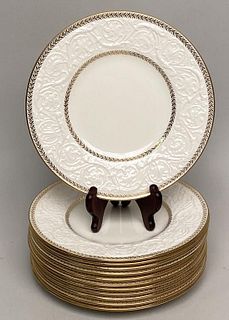 Twelve Wedgewood Porcelain Plates