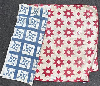 Two American Country Quilts, One Centennial Legend