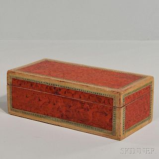 Paint-decorated Box