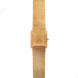 Boucheron Paris 18K Yellow Gold Watch