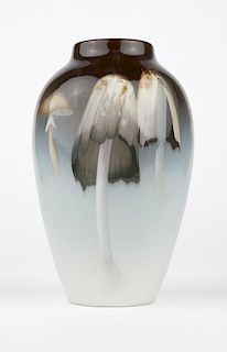Rookwood Iris glaze pottery vase, Carl Schmidt
