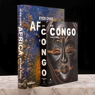 Libros sobre África. Río Congo. Artes de África Central correspondencias y mutaciones de las formas / Eyes Over Africa.Piezas: 2.