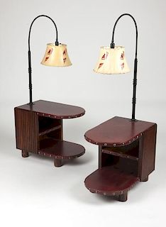 A pair of Molesworth-style side tables