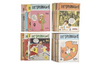 Los Supermachos. México, 1966 - 1967. Editorial Posada, 1968. Incluye el 1er. Número extraordinario de: Los Agachados.