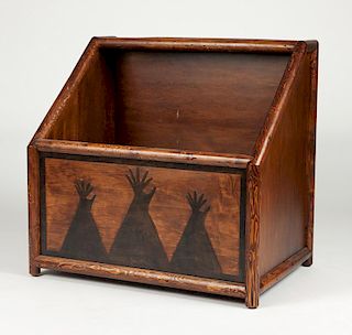 A Molesworth-style firewood box