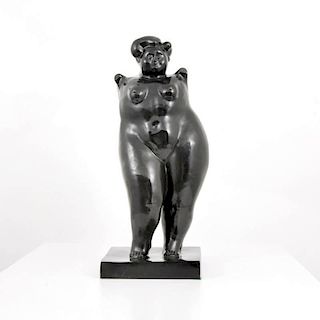 Fernando Botero 'Venus' Bronze, Unique