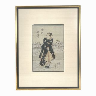 Utagawa Kunisada (JAPAN 1786-1864) Woodblock