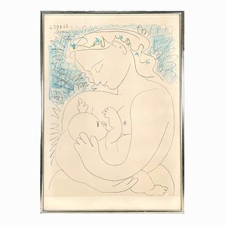 Pablo Picasso "Grande Maternite" 1963 Lithograph