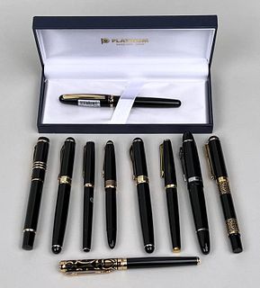 Large Group Fountain Pens