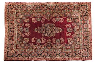 A Persian Hamadan variety rug