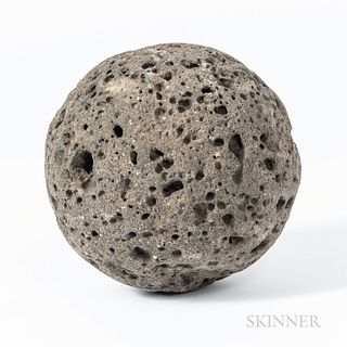 Large Hawaiian Stone Game Ball
