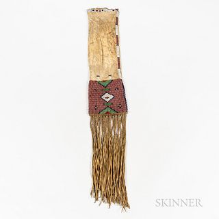 Southern Plains Beaded Pipe Bag