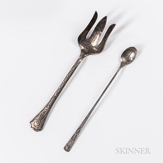 Navajo Silver Fork and Spoon