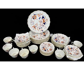 SET OF 50 BOOTHS "FRESIAN" DINNERWARE PIECES