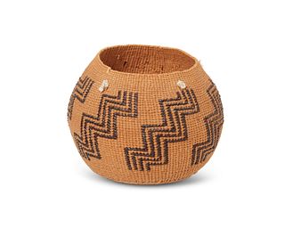 A small Karuk basket