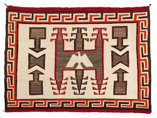 A Navajo pictorial weaving