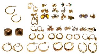 14k Yellow Gold Earring Assortment