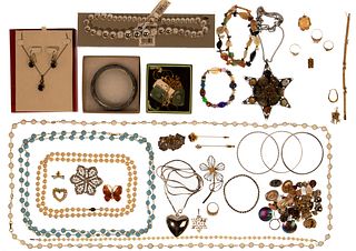 Gold and Costume Jewelry Assortment