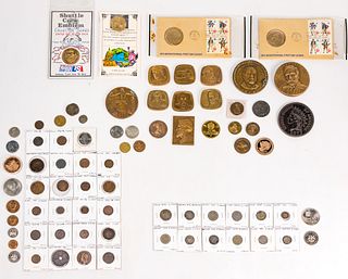 Medal, Token and World Coin Assortment