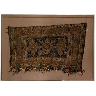 Persian Framed Wool Rug