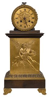 French Empire 19th Century Mantle Clock