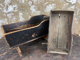 Two Doll Cradles