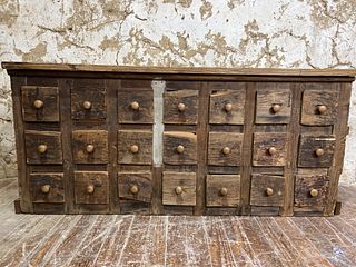 Pine Apothecary Cupboard