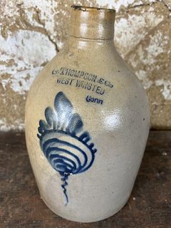 Connecticut Stoneware Jug