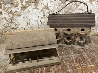 Bird House and Model Cabin