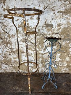 Two Iron Stands