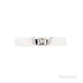 Cartier 18kt White Gold and Diamond Ring